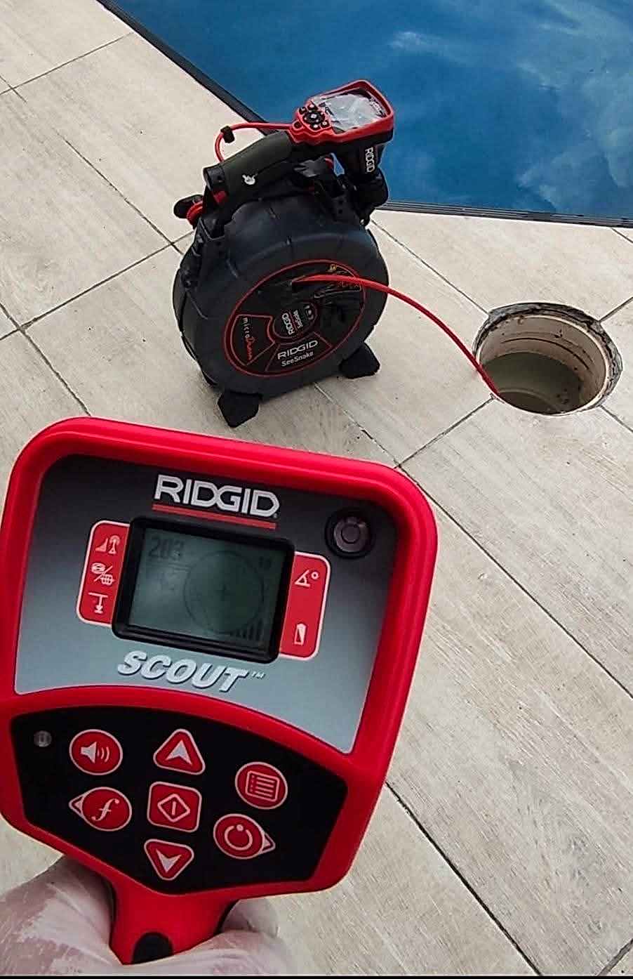 Kameralı arıza kaçağı tespit